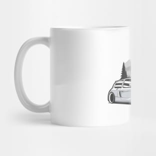 Silver Clio V6 Sport Mug